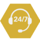 24 -7 Support